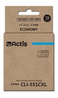 Actis KC-551C ink cartridge for Canon CLI-551C with chip - Compatible - Ink Cartridge