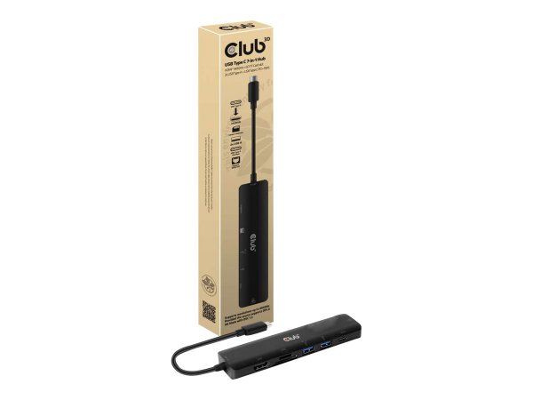 Club 3D CSV-1592 - Docking - USB 3.2 Gen 1 (3.1 Gen 1) Type-C - 100 W - 10,100,1000 Mbit/s - Nero -