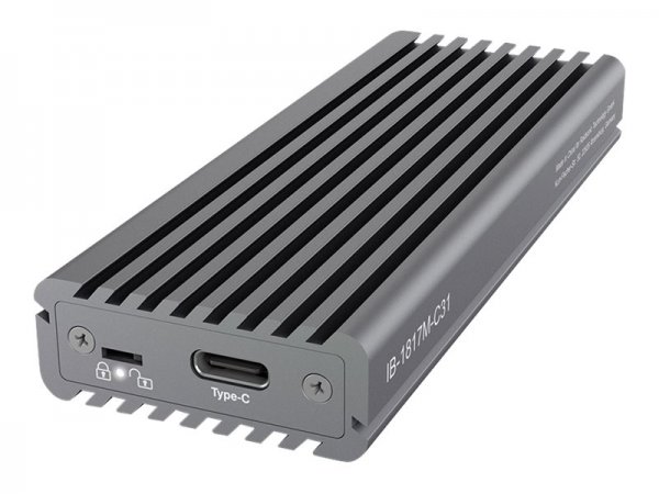 ICY BOX IB-1817M-C31 - Alloggiamento SSD - M.2 - PCI Express 3.0 - Collegamento del dispositivo USB