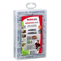 fischer MEISTER-BOX UX/UX R - Tassello di espansione - Cemento - Metallo - Plastica - Grigio - 110 p