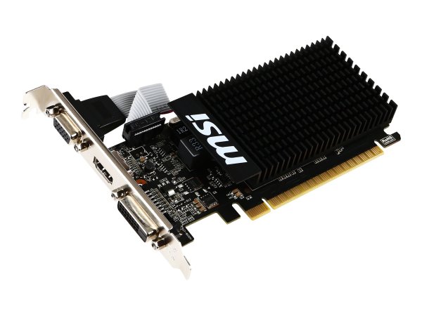 MSI V809-2000R - GeForce GT 710 - 2 GB - GDDR3 - 64 bit - 4096 x 2160 Pixel - PCI Express x16 2.0