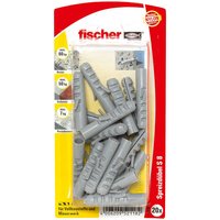 fischer 52118 - Tassello di espansione - Mattone - Cemento - Muratura - Nylon - 8 mm - 40 mm - 8 mm