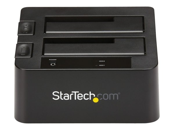 StarTech.com Box esterno USB 3.1 (10Gbps) a doppio alloggiamento da 2,5"/3,5" SATA SSD/HDD - HDD - S
