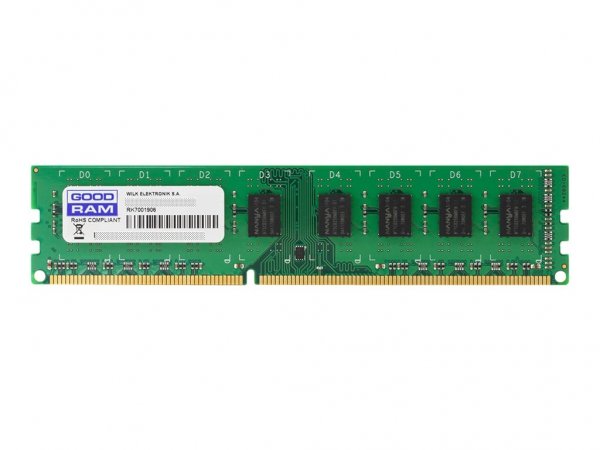 GoodRam GR1600D364L11/8G - 8 GB - 1 x 8 GB - DDR3 - 1600 MHz - 240-pin DIMM