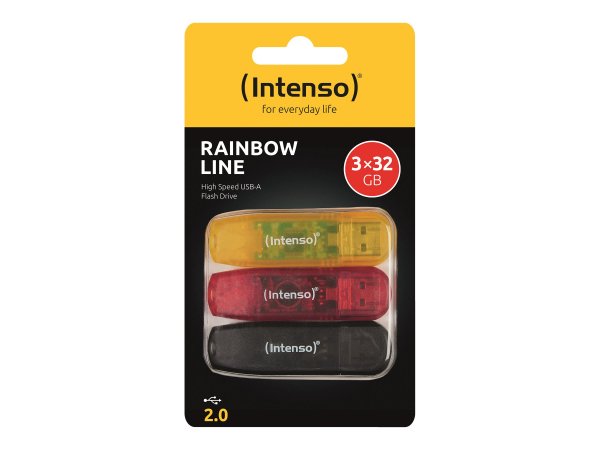 Intenso Rainbow Line - Usb-Flash-Laufwerk - 32 GB - USB-Stick - 32 GB