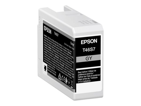 Epson T46S7 - 25 ml - Grau - original - Tintenpatrone
