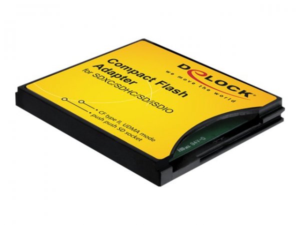 Delock Compact Flash Adapter - Card adapter (MMC, SD, SDHC, SDXC)
