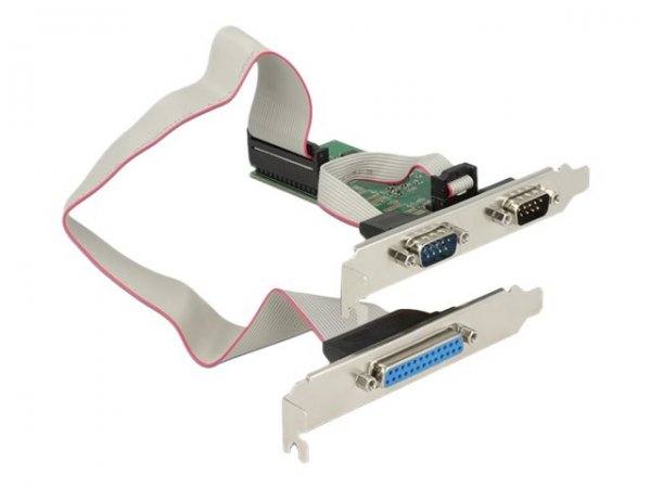 Delock PCI Express Card > 2 x Serial RS-232 + 1 x Parallel