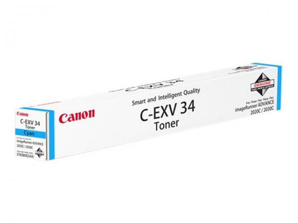 Canon C-EXV 34 - 19000 pagine - Ciano - 1 pz