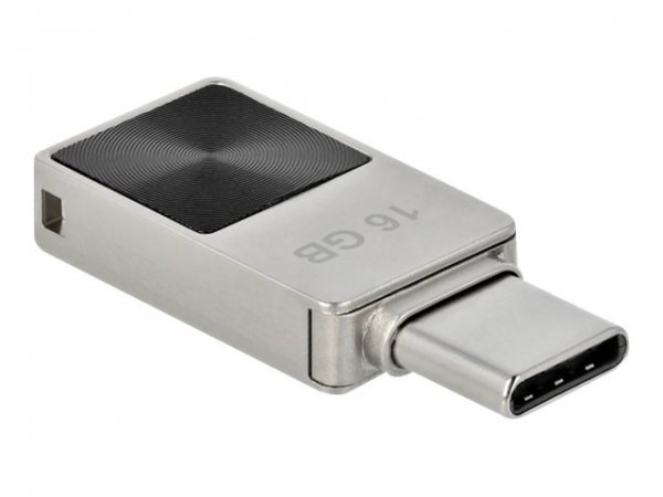 Delock 54082 - 16 GB - USB tipo-C - 3.2 Gen 1 (3.1 Gen 1) - 120 MB/s - Senza coperchio - Argento