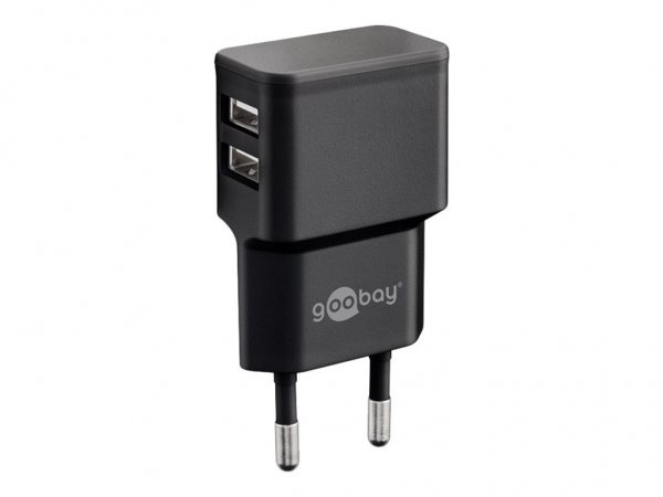 Wentronic goobay Dual USB charger - Power adapter