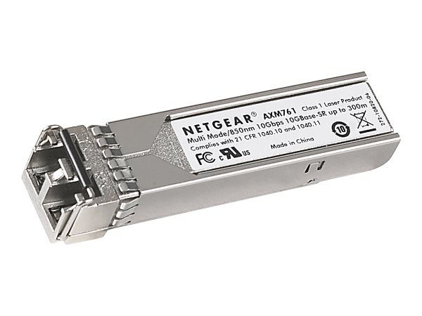 Netgear 10 Gigabit SR SFP+ Module - 10000 Mbit/s - 300 m - 10Gbase-SR - 17,1 g