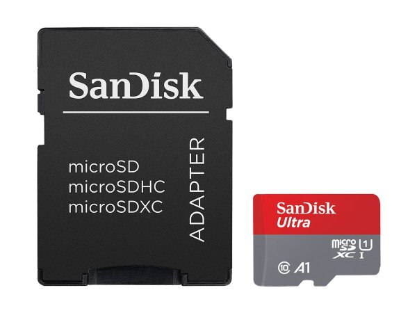 SanDisk Ultra - 128 GB - MicroSDXC - Classe 10 - UHS-I - 140 MB/s - Class 1 (U1)