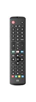 One for All TV Replacement Remotes URC4911 - TV - IR Wireless - Pulsanti - Nero