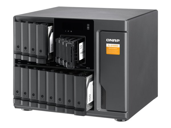 QNAP TL-D1600S - Box esterno HDD/SSD - 2.5/3.5" - Seriale ATA II - Serial ATA III - 6 Gbit/s - Hot-s