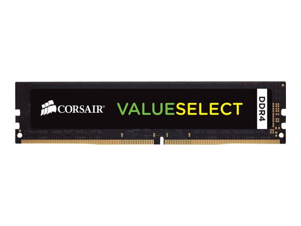 Corsair ValueSelect 8GB - DDR4 - 2400MHz - 8 GB - 1 x 8 GB - DDR4 - 2400 MHz - 288-pin DIMM - Nero
