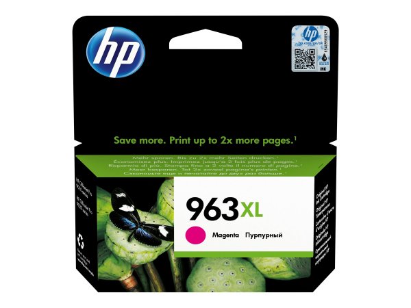 HP 963 XL - Originale - Inchiostro a base di pigmento - Magenta - HP - HP OfficeJet Pro 9010/9020 se