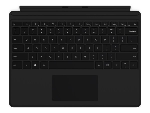 Microsoft Surface Pro X Keyboard - QWERTZ - Tedesco - Trackpad - Microsoft - Surface Pro X - Nero
