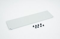 TRITON 19“ Blanking panel 1U with plastic pins - Crema - Grigio - 1U - 48,3 cm (19")