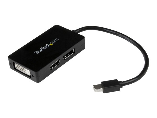 StarTech.com Adattatore Mini DisplayPort a DisplayPort/DVI/HDMI – Convertitore mDP 3 in 1 - 0,15 m -