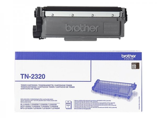 Brother TN-2320 - 2600 pagine - Nero - 1 pz