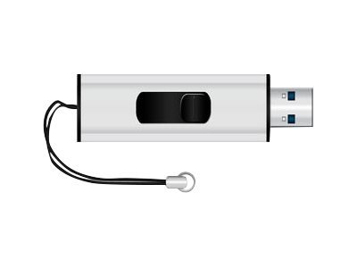 MEDIARANGE MR915 - 16 GB - USB Type-A / Micro-USB - 3.2 Gen 1 (3.1 Gen 1) - 50 MB/s - Lamina di scor