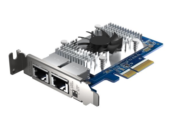 QNAP QXG-10G2T-X710 - Interno - Cablato - PCI Express - Ethernet - 1000 Mbit/s