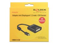 Delock 62605 - 0,2 m - Mini DisplayPort - DVI-I - Maschio - Femmina - Oro