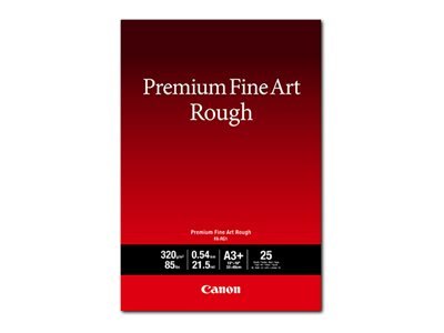 Canon Carta Premium Fine Art Rough FA-RG1 A3+ - 25 fogli - 320 g/m² - Ad inchiostro - A3+ - Bianco -