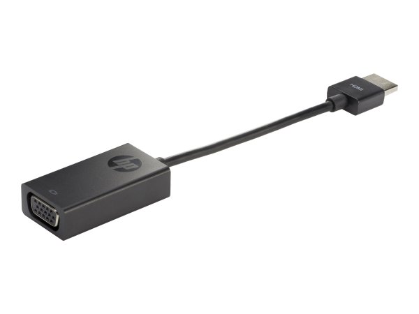 HP HDMI to VGA Adapter - HDMI - VGA (D-Sub) - 0,045 m - Nero
