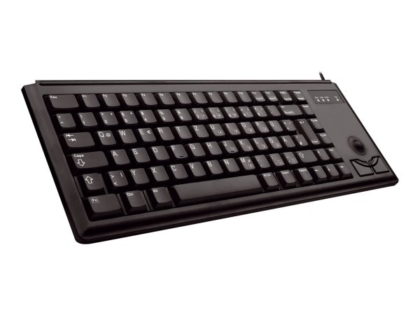 Cherry Slim Line Compact-Keyboard G84-4400 - Tastiera - 84 tasti QWERTZ - Nero