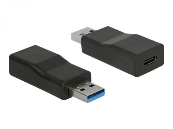 Delock 65696 - USB 3.1 Gen 2 Type-A - USB 3.1 Gen 2 Type-C - Nero
