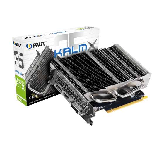 Palit RTX3050 KalmX 6GB DDR6 NE63050018JE-1070H