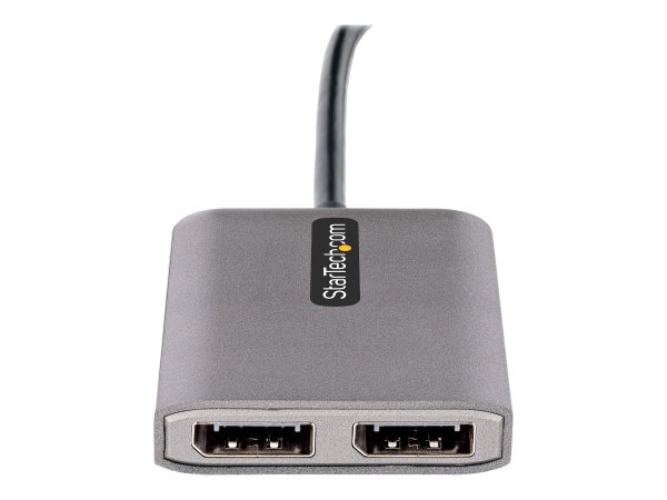 StarTech.com Adattatore USB-C a DisplayPort a 2 Porte - Hub MST Doppia Porta DP 1.4 Alt Mode e DSC f