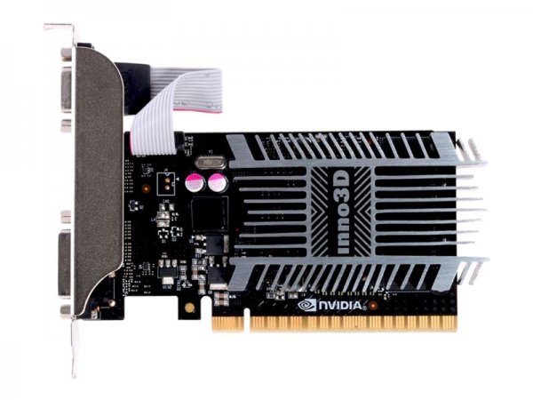 Inno3D N710-1SDV-E3BX - GeForce GT 710 - 2 GB - GDDR3 - 64 bit - 4096 x 2160 Pixel - PCI Express 2.0