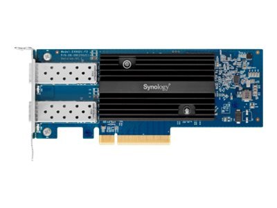 Synology E10G21-F2 - Interno - Cablato - PCI Express - Fibra - 10000 Mbit/s - Nero - Blu - Argento