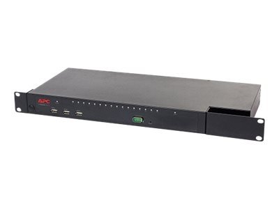 APC KVM1116R - Collegamento ethernet LAN - Montaggio rack - 1U - Nero