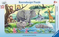 Ravensburger 00.006.136 - Puzzle - 15 pezzo(i) - Flora e fauna - Bambini - 3 anno/i