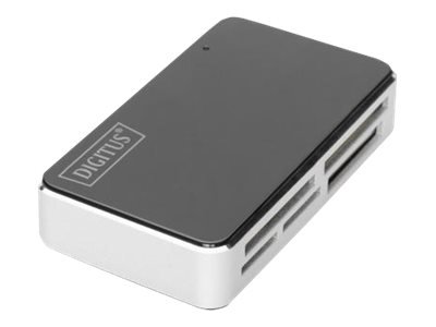 DIGITUS Lettore di schede ® - USB 2.0 - tutto in uno - CF - MMC - MMC Mobile - MMC+ - MMCmicro - MS