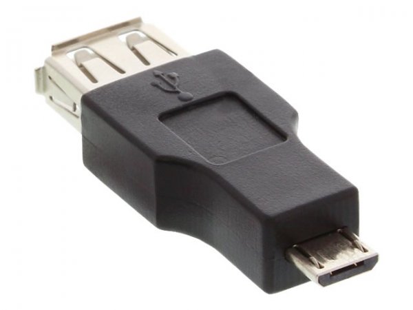InLine USB-Adapter - USB (W) bis Micro-USB Typ B (M)