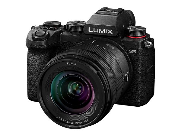 Panasonic Lumix S5 + S 20-60mm F3.5-5.6 - 24,2 MP - 6000 x 4000 Pixel - CMOS - 4K Ultra HD - 350 g -