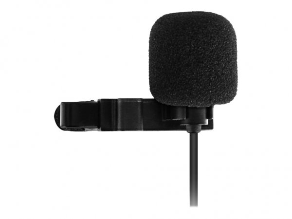 Sharkoon SM1 - Microfono per notebook - -68 dB - 50 - 16000 Hz - Unidirezionale - Cablato - 3.5 mm (
