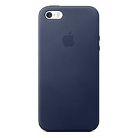 Apple Hintere Abdeckung für Mobiltelefon - Leder - Mitternachtsblau