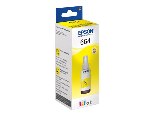 Epson Flacone inchiostro Giallo - Giallo - Epson - EcoTank L555 EcoTank L355 EcoTank ET-4550 EcoTank