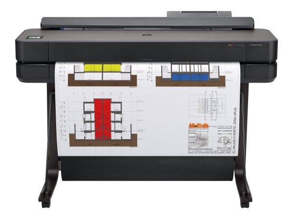 HP DesignJet T650 - 914 mm (36") Großformatdrucker - Farbe - Tintenstrahl - A0, ANSI D, Rolle (91,4