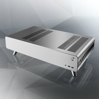 RAIJINTEK PAN SLIM - Desktop - PC - Argento - Mini-ITX - Alluminio - Acciaio - 8,5 cm