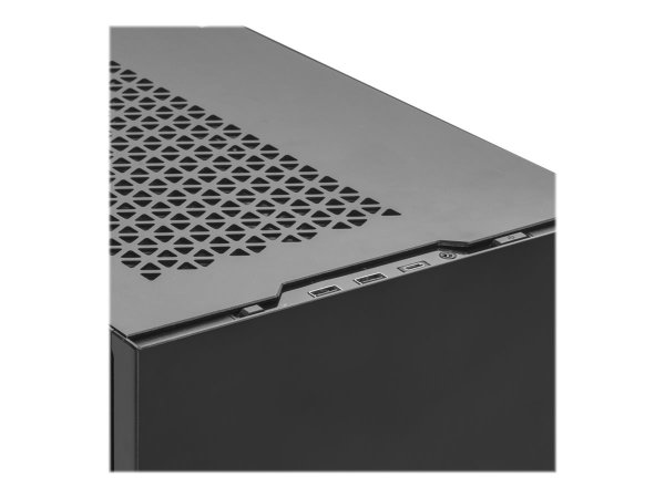 SilverStone SST-SG15B Sugo Mini-ITX Gehäuse - schwarz - Telaio cube