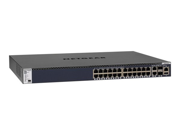 Netgear M4300-28G - Gestito - L3 - Gigabit Ethernet (10/100/1000) - Montaggio rack - 1U