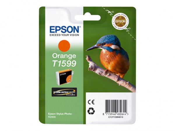Epson Cartuccia Arancio - Inchiostro a base di pigmento - 17 ml - 1200 pagine - 1 pz