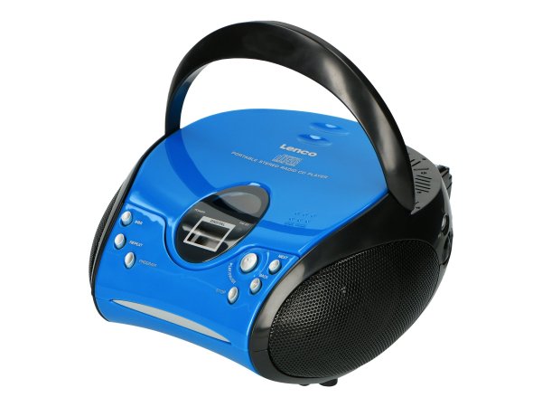 Lenco Boombox mit CD player FM radio und Stickern